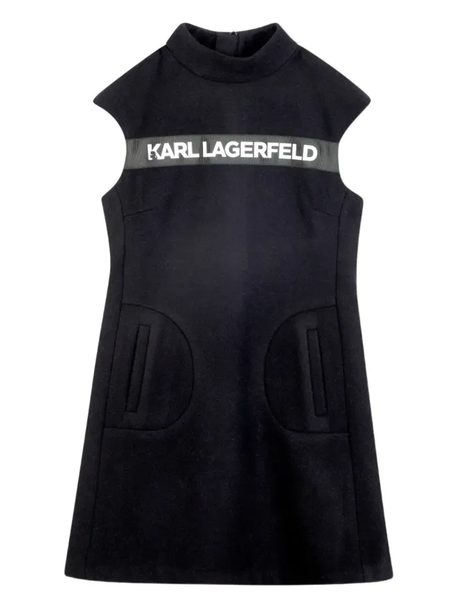Karl Lagerfeld Kids Karl Lagerfeld Kids ハイネックノースリーブドレスの商品画像
