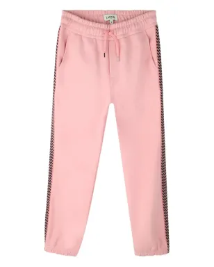 Lanvin Enfant パネル付きトラックパンツ - ピンク - サムネイル1