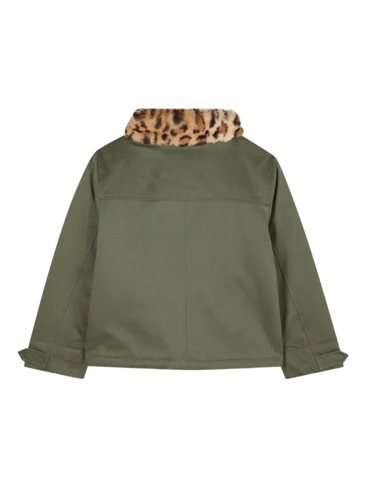 Zadig & Voltaire Kids ファー付きカラー襟ジャケット - 画像2
