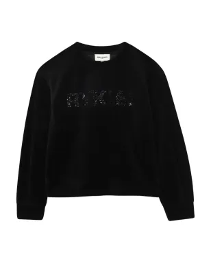 SONIA RYKIEL ENFANT スパンコール付きロゴスウェットシャツ - サムネイル1