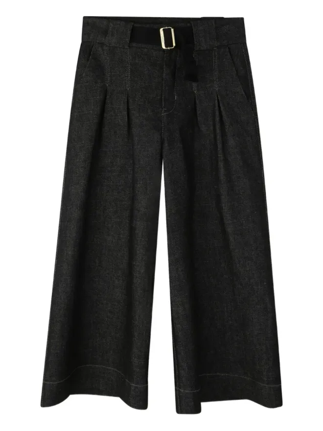 Lanvin Enfant Lanvin Enfant プリーツ入りワイドパンツの商品画像