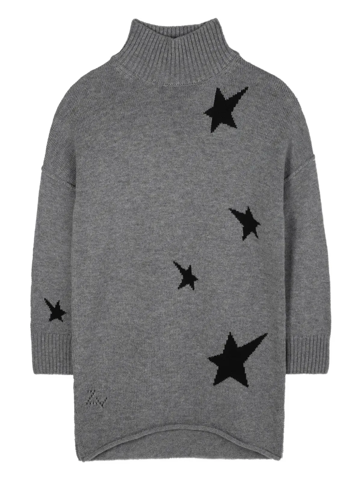 Zadig & Voltaire Kids 星柄ハイネックニット - 画像1