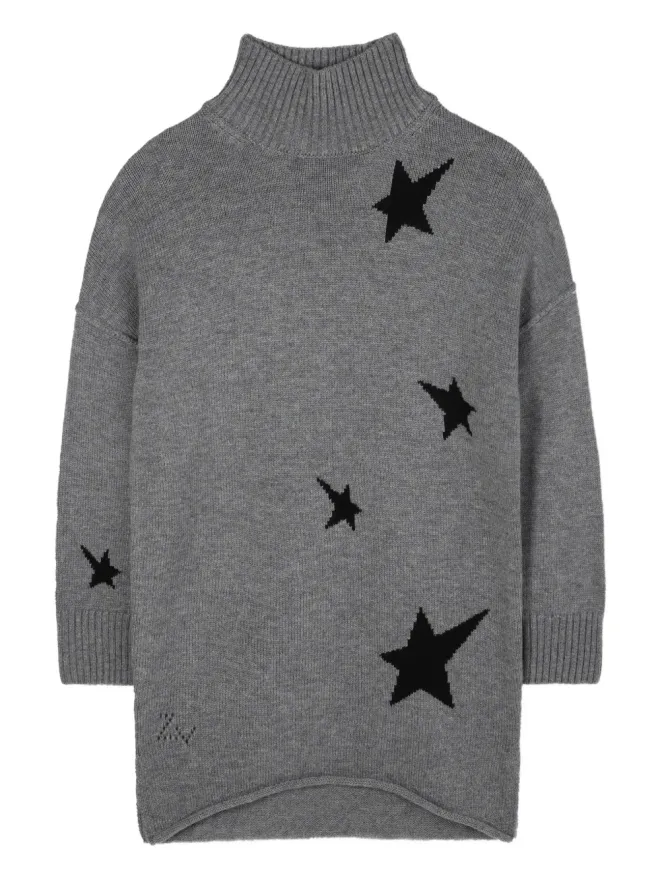 Zadig & Voltaire Kids Zadig & Voltaire Kids 星柄ハイネックニットの商品画像