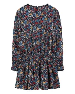 Zadig & Voltaire Kids 花柄プリント長袖ワンピース - サムネイル2