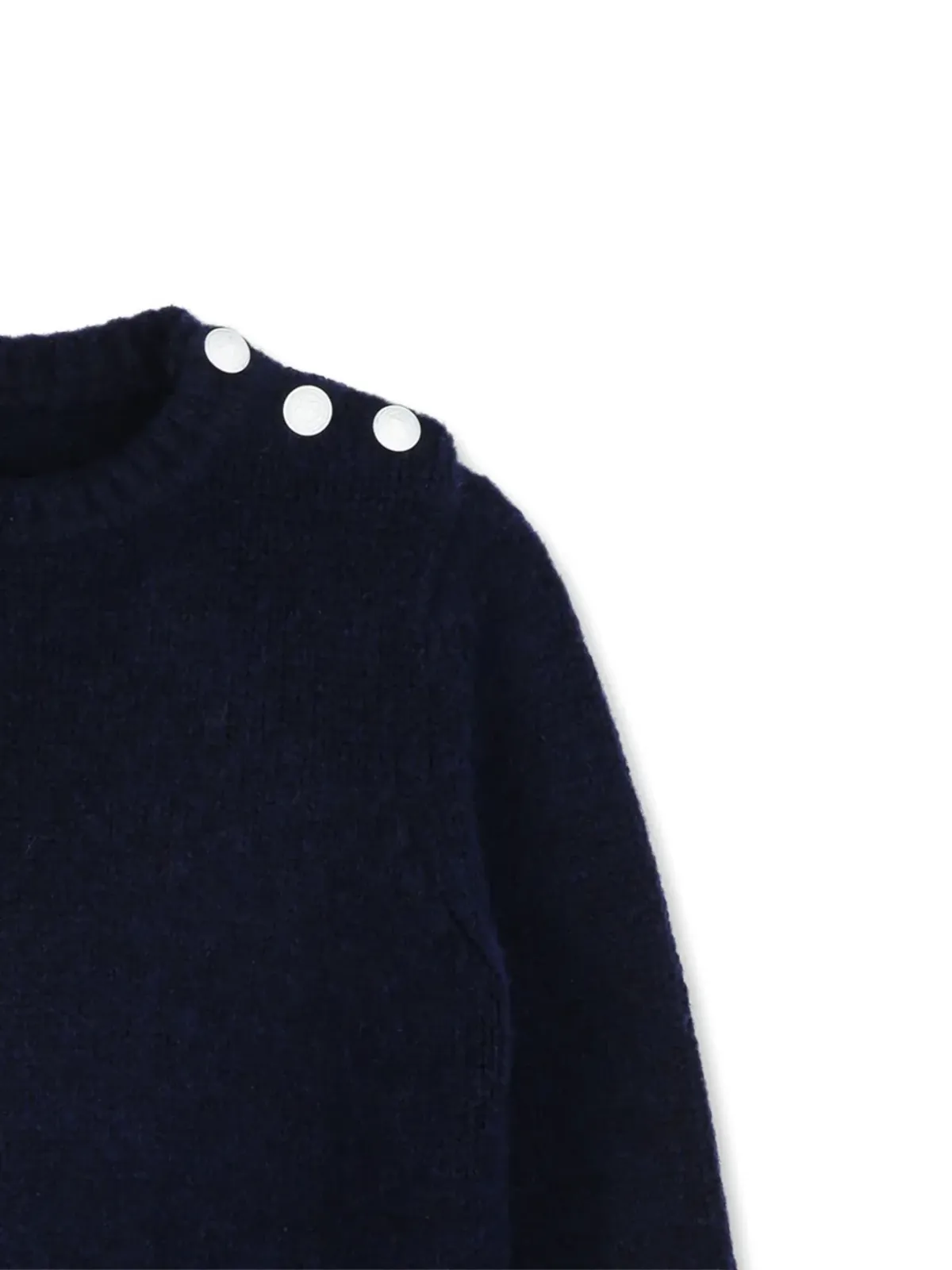 Zadig & Voltaire Kids ボタン装飾ニットセーター - 画像3