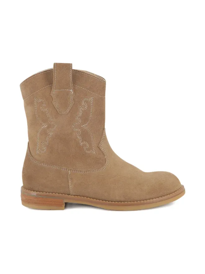 Zadig & Voltaire Kids Zadig & Voltaire Kids スエード アンクルブーツ - ブラウンの商品画像