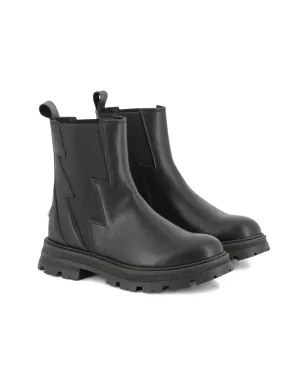 Zadig & Voltaire Kids ライトニングボルト アンクルブーツ - サムネイル1