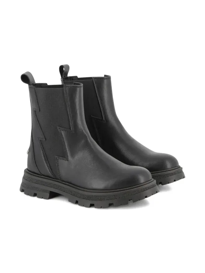 Zadig & Voltaire Kids Zadig & Voltaire Kids ライトニングボルト アンクルブーツの商品画像