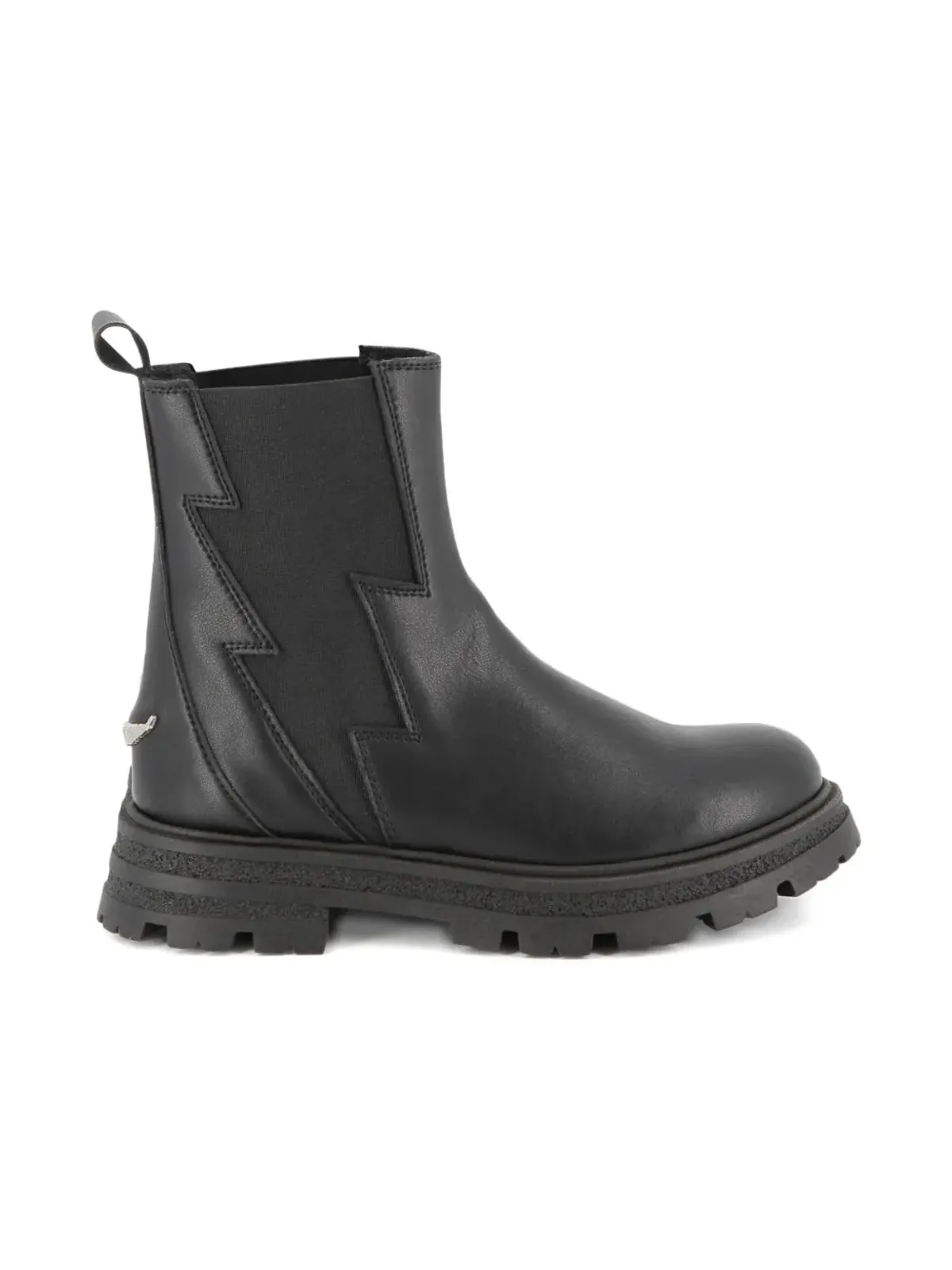 Zadig & Voltaire Kids ライトニングボルト アンクルブーツ - 画像2
