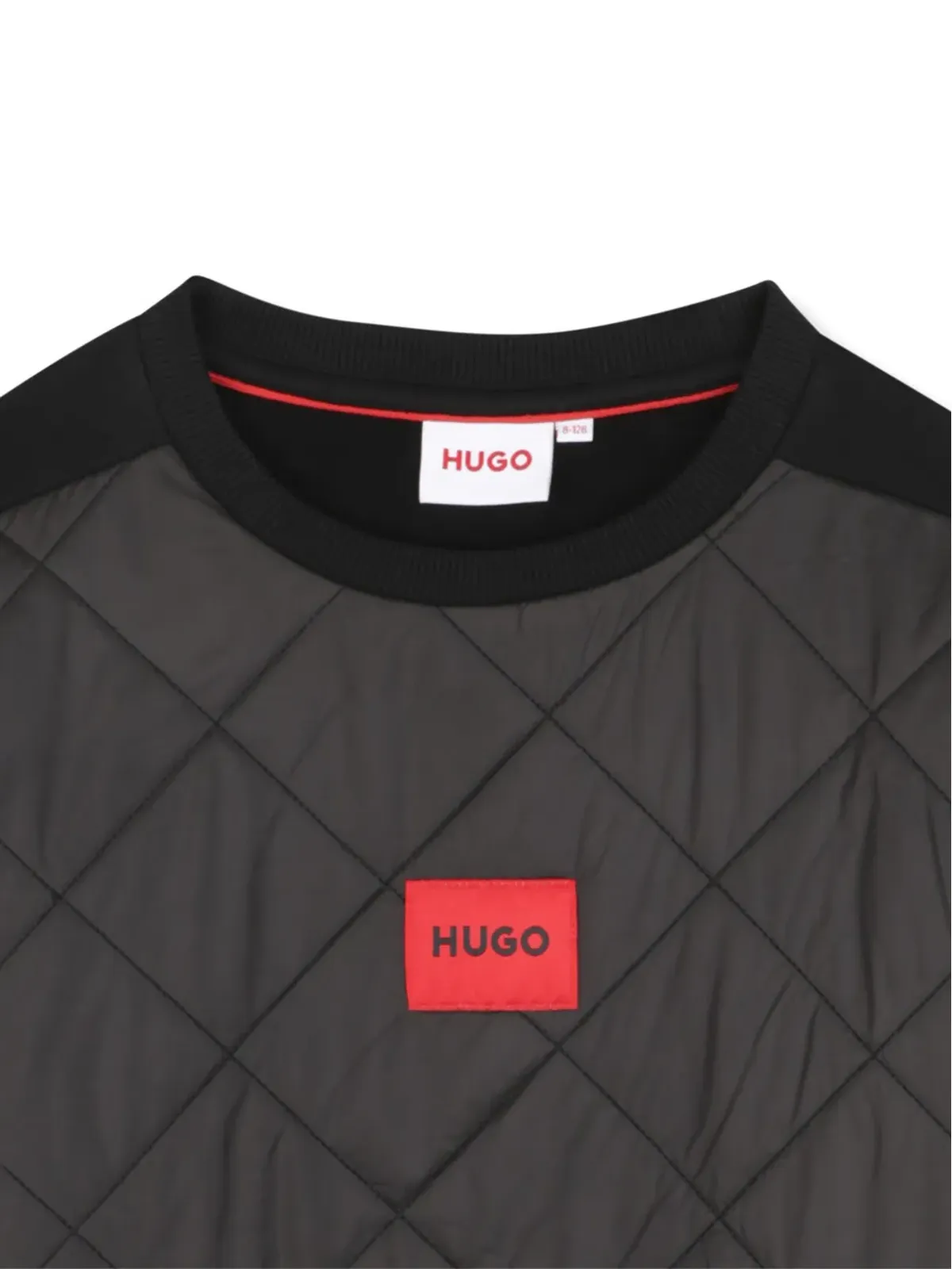 HUGO KIDS キルティングパネルスウェットシャツ - 画像3