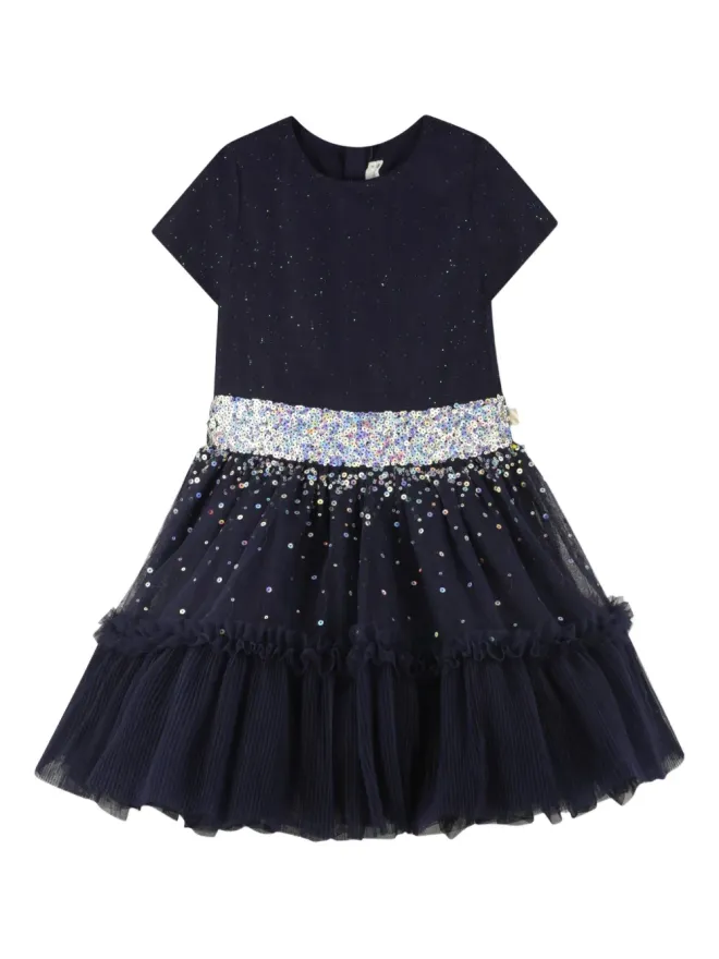 Billieblush Billieblush スパンコール付きチュールドレスの商品画像