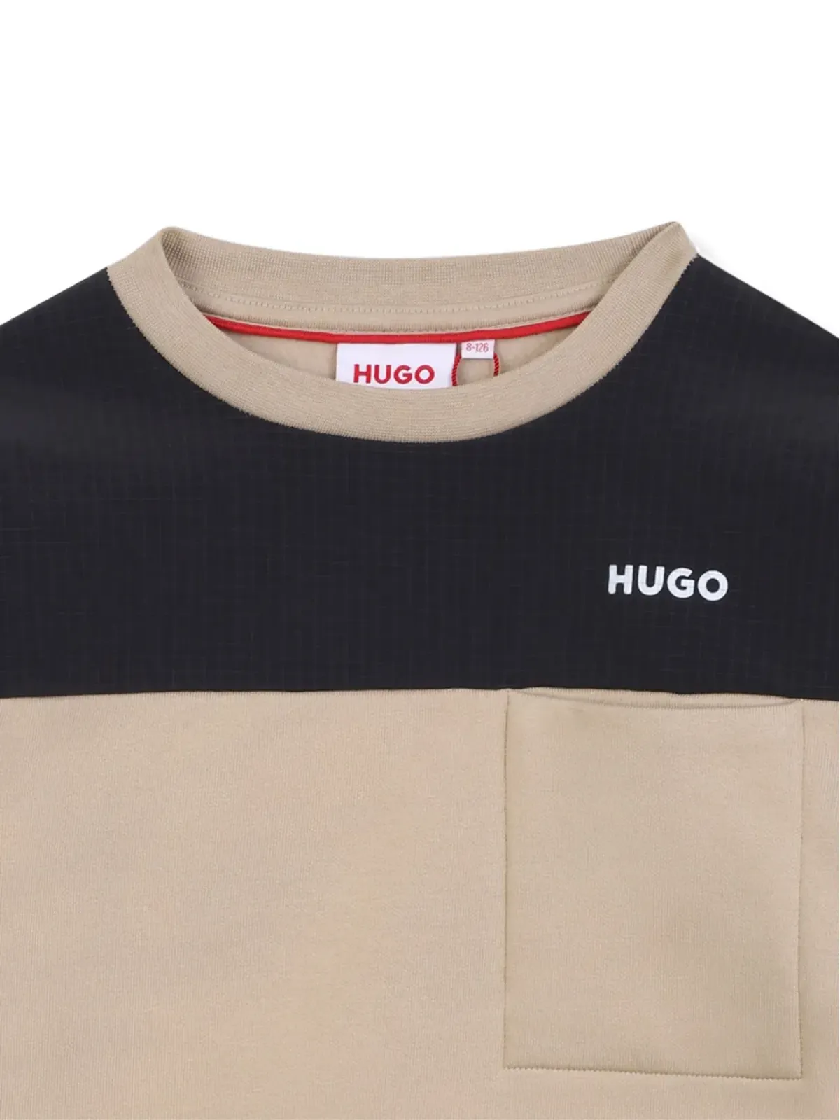 HUGO KIDS カラー ブロックのスウェットシャツ - 画像3