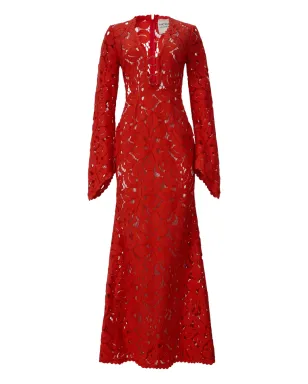 MOOS STUDIO Flame Bloom dress - サムネイル1