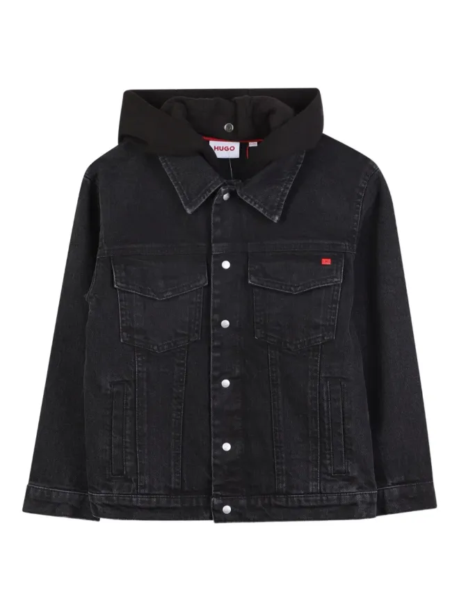 HUGO KIDS HUGO KIDS フード付きデニムジャケットの商品画像