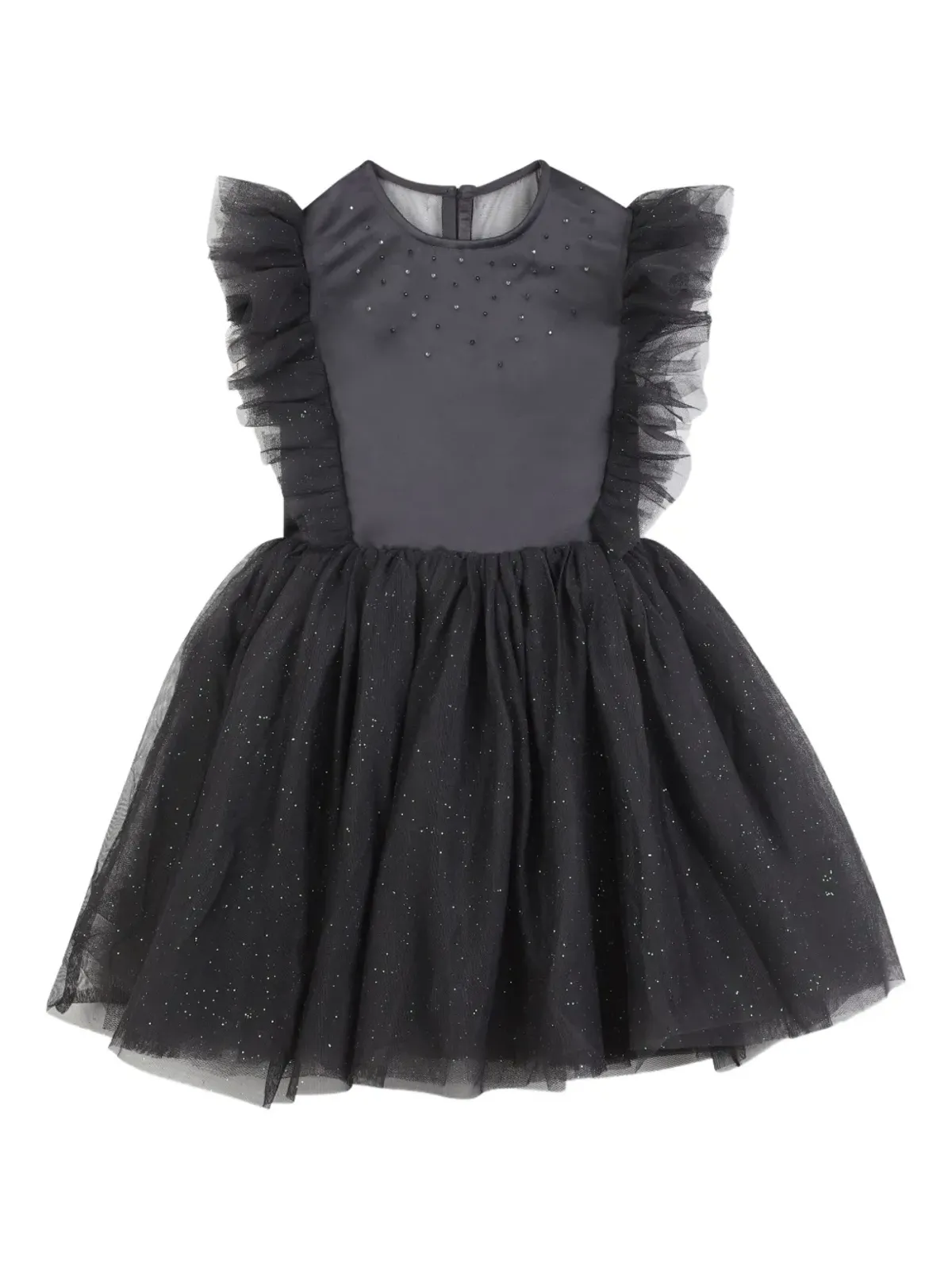 Billieblush ラッフル付きチュールドレス - 画像1