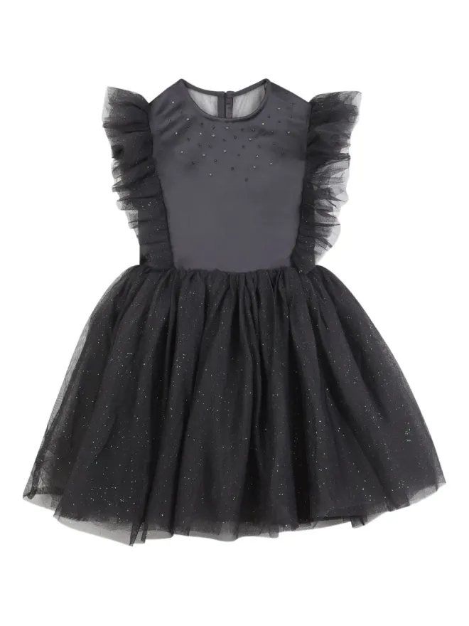 Billieblush Billieblush ラッフル付きチュールドレスの商品画像