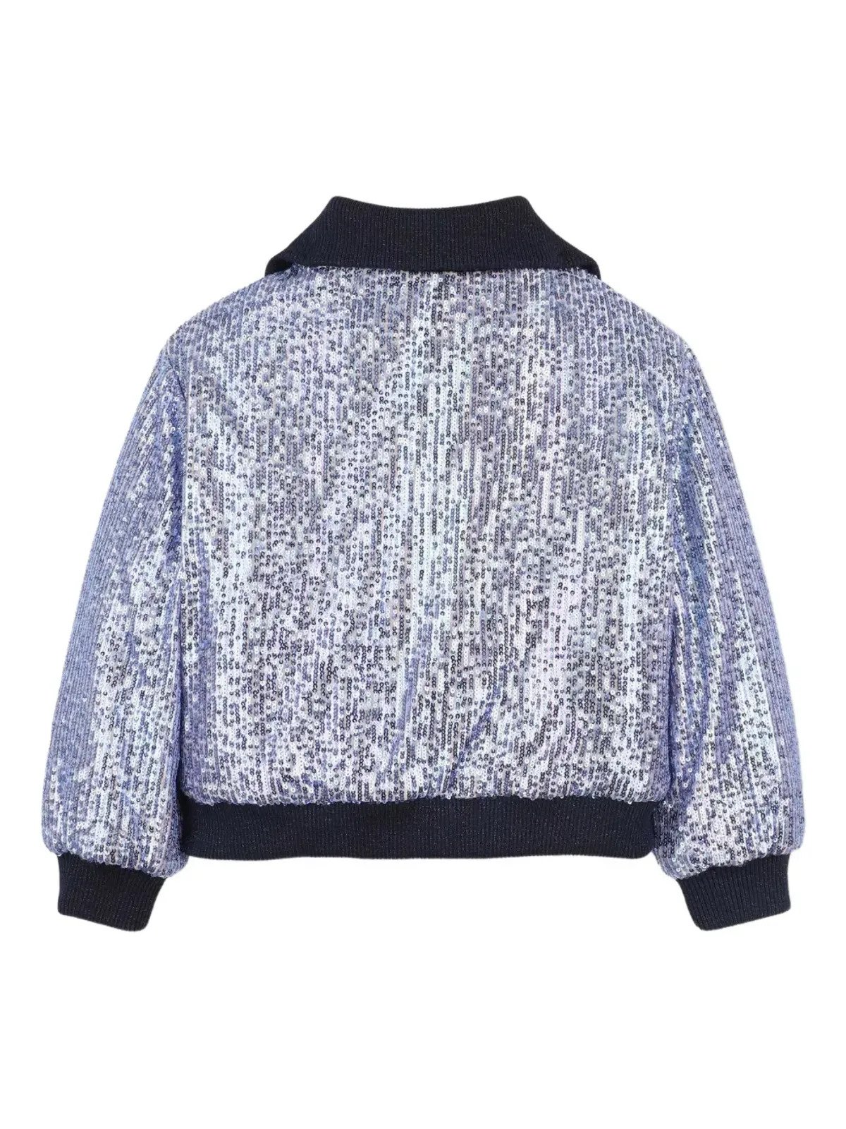 Billieblush sequin-embellished bomber jacket - Blue - 画像2