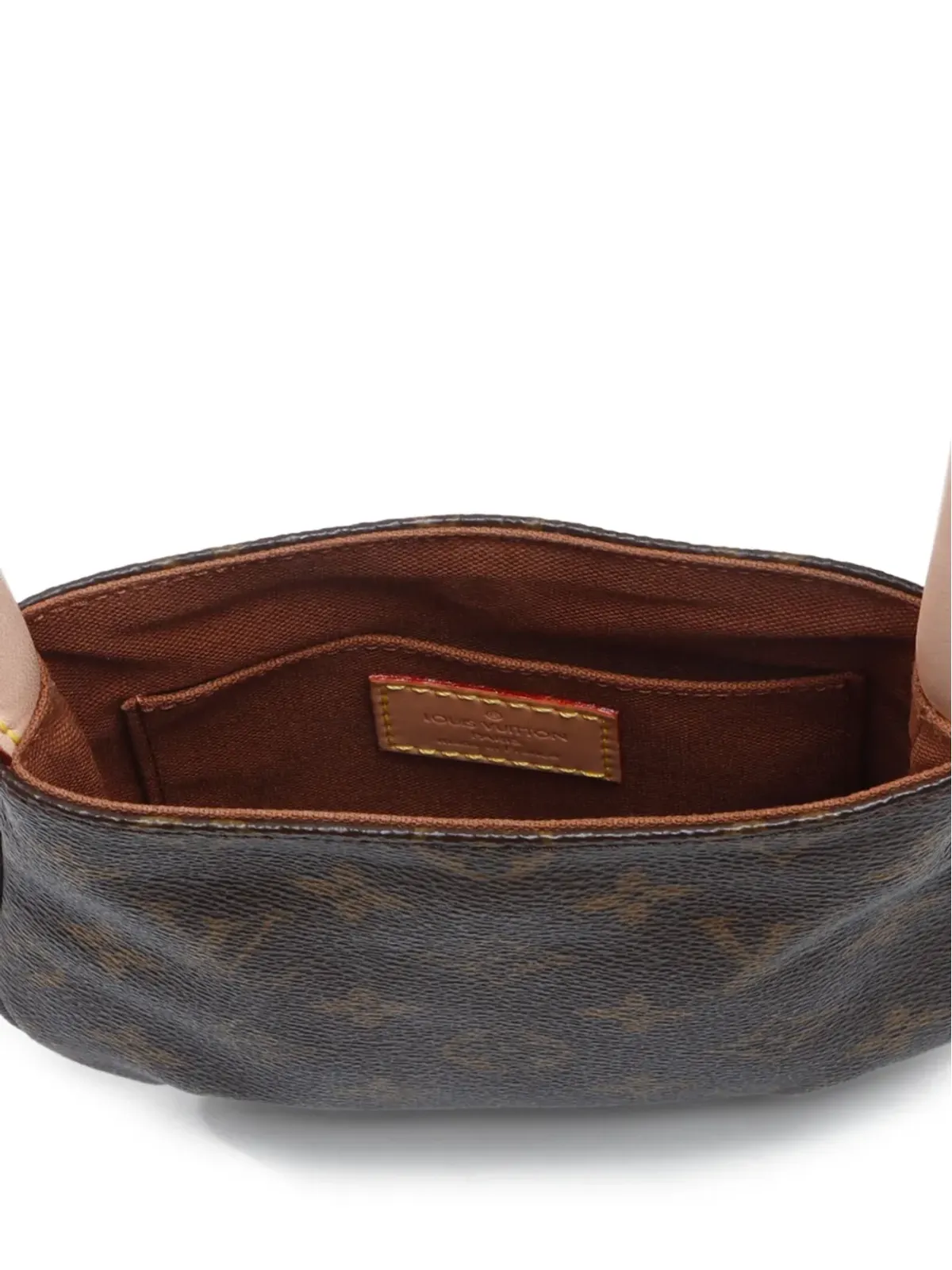 Louis Vuitton Pre-Owned x Comme Des Garçons 2008年 パーティー用ショルダーバッグ ブラウン - 画像5