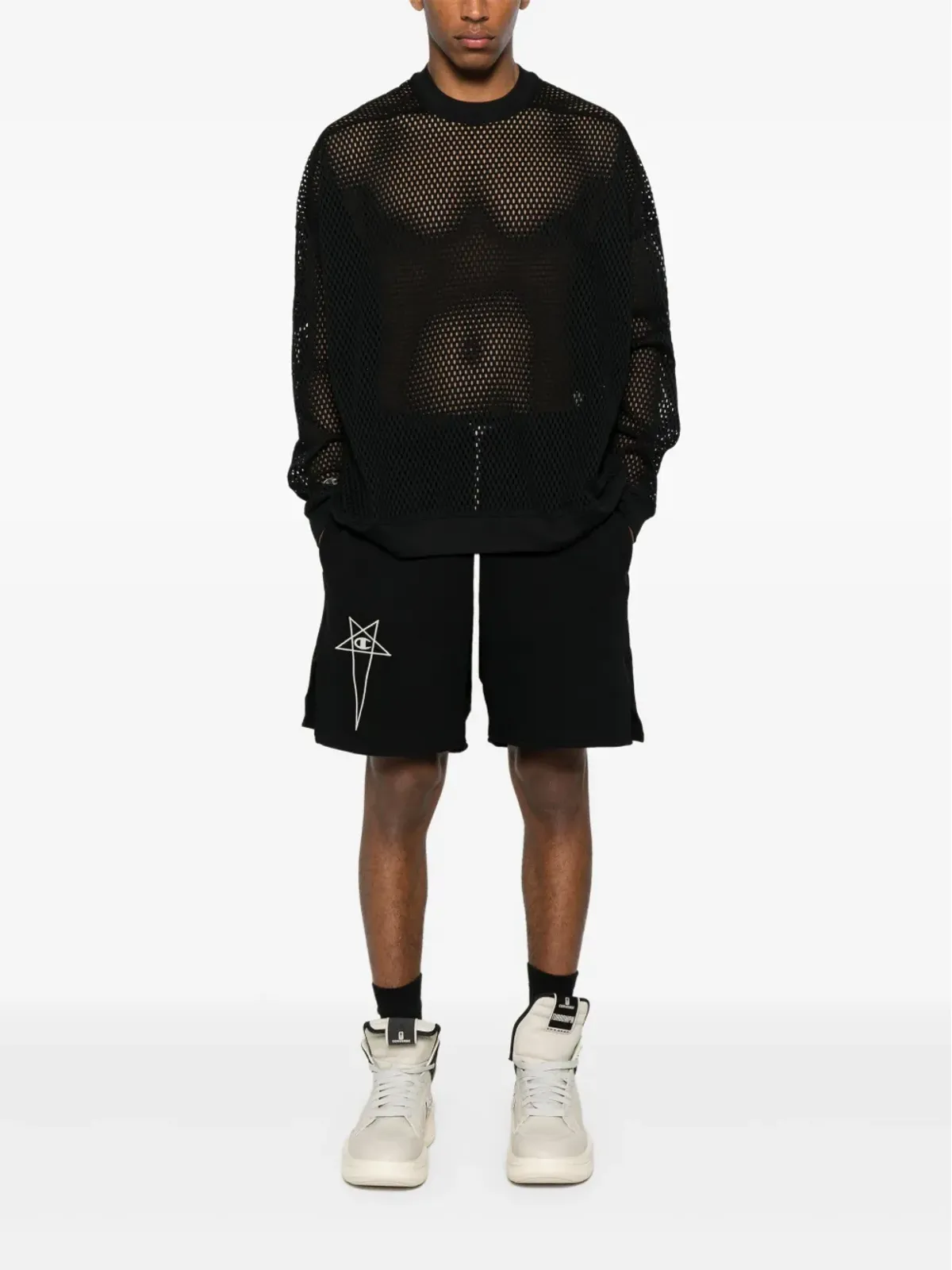 Rick Owens X Champion Tシャツ - 画像2