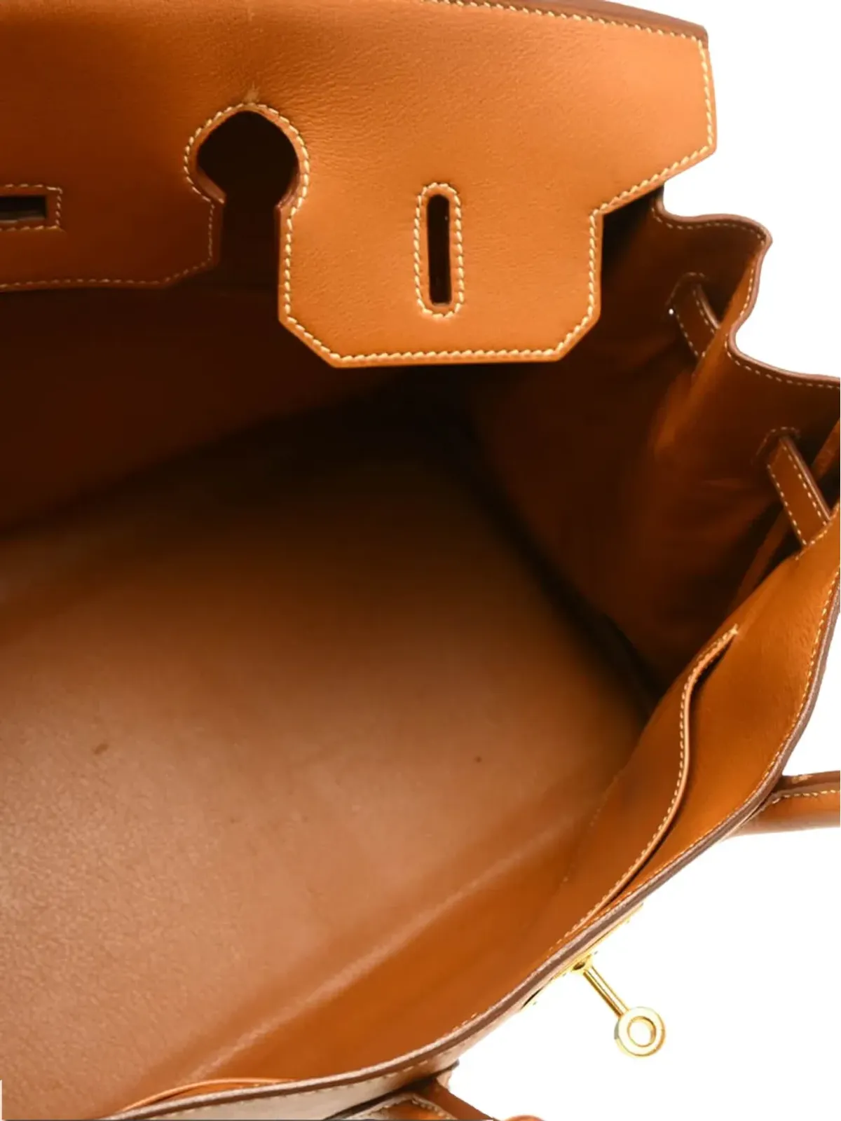 Hermès ビンテージ 1998 Birkin 35 トートバッグ - ブルー - 画像4