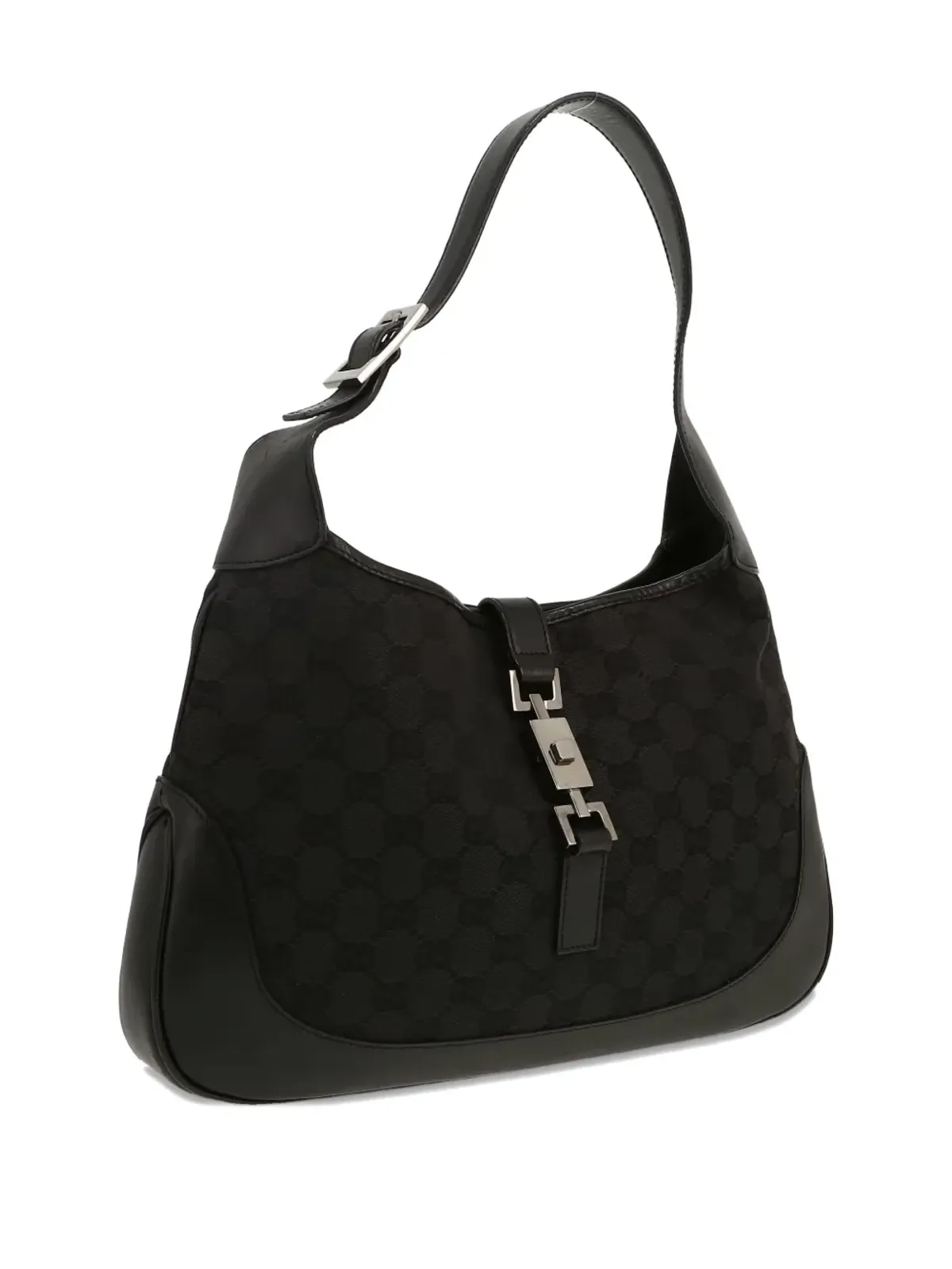 Gucci ビンテージ ジャッキー ハンドバッグ - ブラック - 画像4