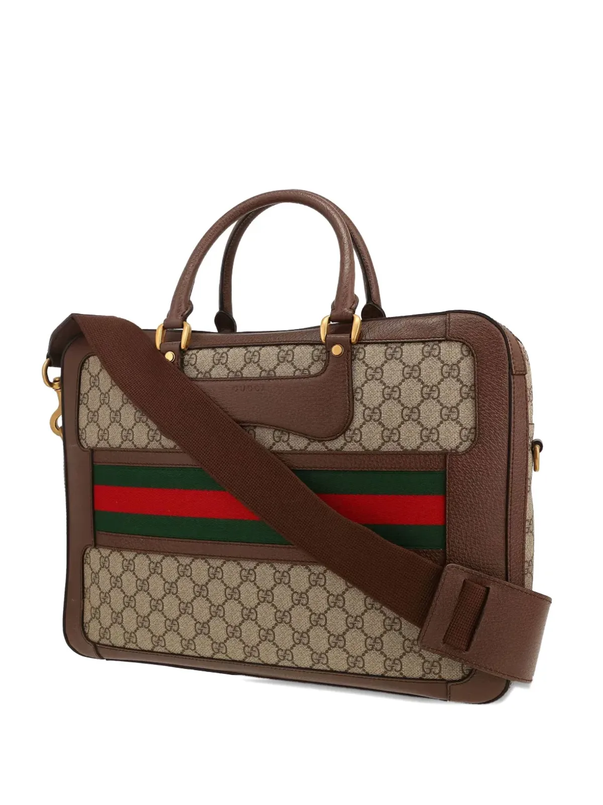 Gucci ビンテージ GGモチーフ ブリーフケース - ニュートラル - 画像1