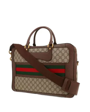 Gucci ビンテージ GGモチーフ ブリーフケース - ニュートラル - サムネイル1
