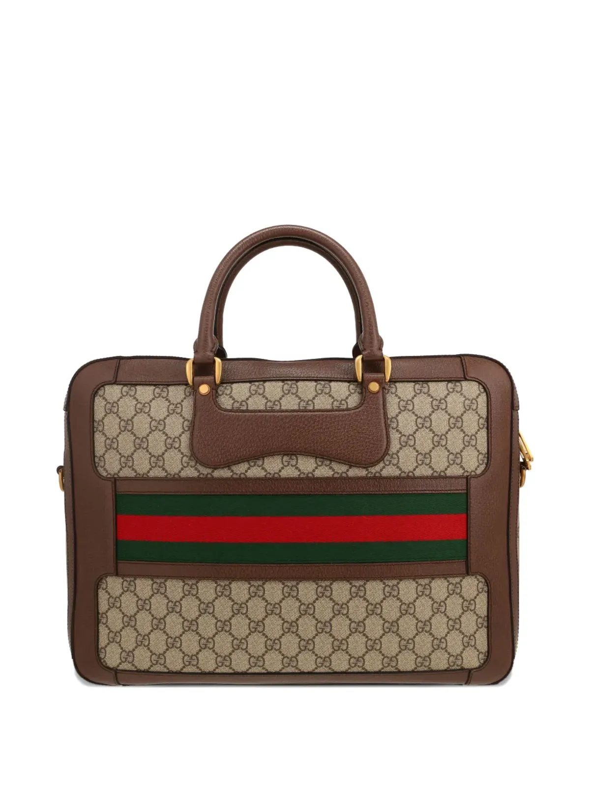 Gucci ビンテージ GGモチーフ ブリーフケース - ニュートラル - 画像2