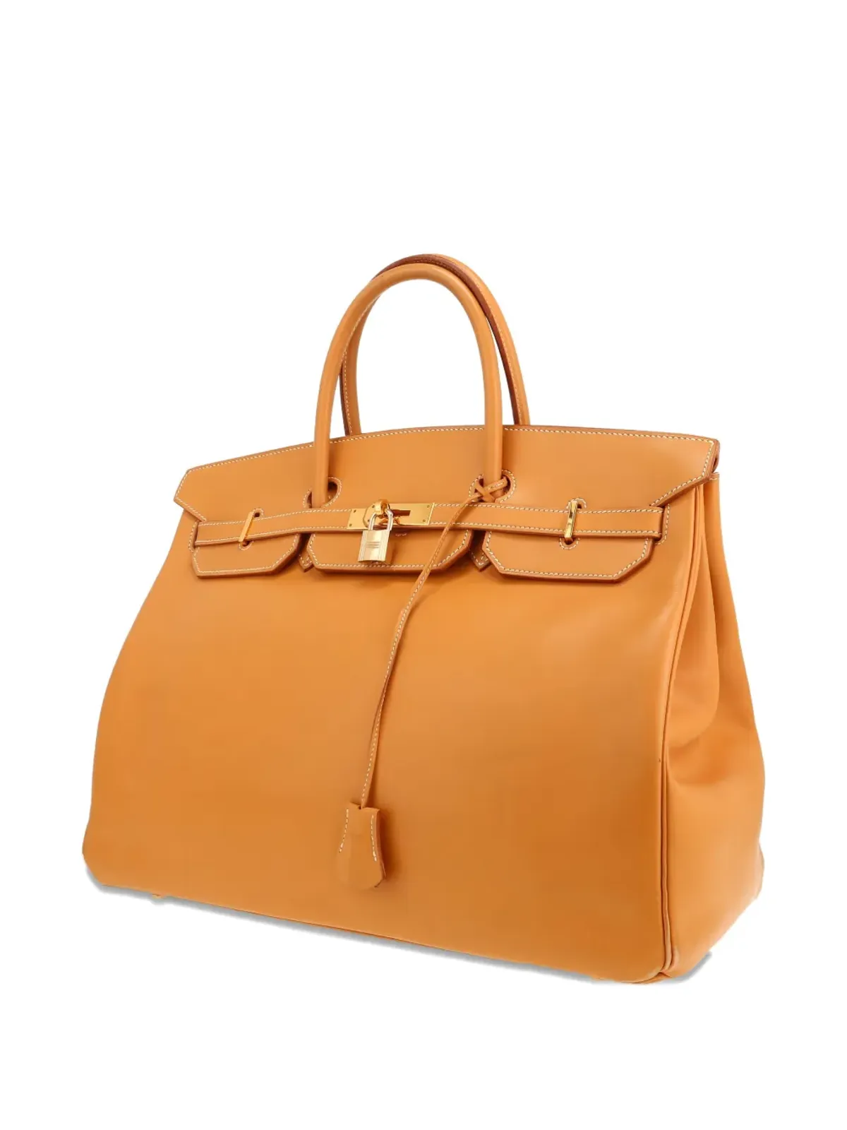 Hermès ビンテージ バーキン40 トートバッグ - オレンジ - 画像4