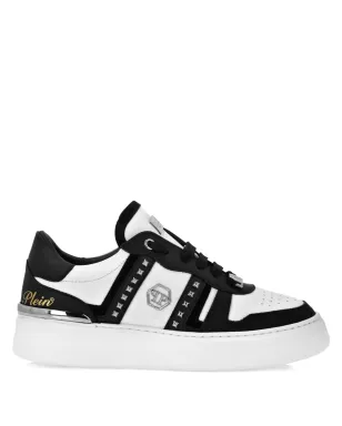 Philipp Plein スタッズ付きパネルデザイン ローカットスニーカー - サムネイル1