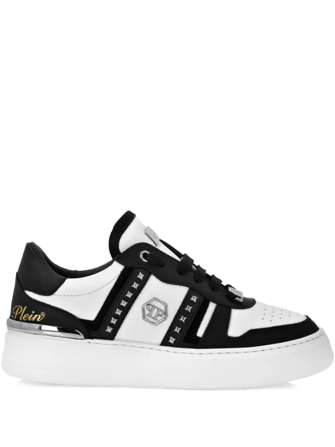 Philipp Plein Philipp Plein スタッズ付きパネルデザイン ローカットスニーカーの商品画像