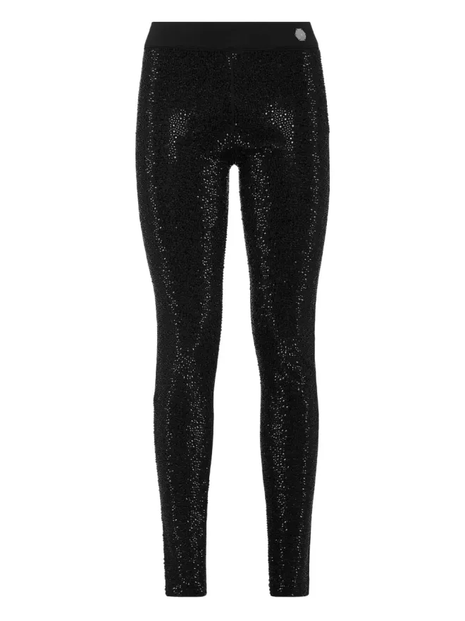 Philipp Plein Philipp Plein Mix Strass レギンスの商品画像