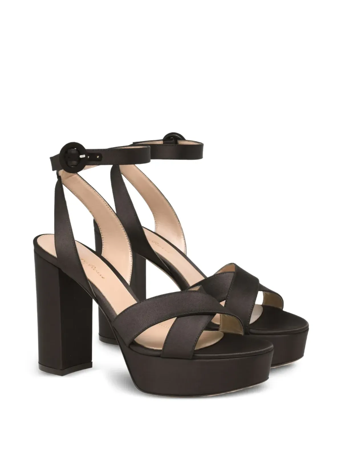 Gianvito Rossi サブリナ サンダル 105mm ブラウン - 画像2