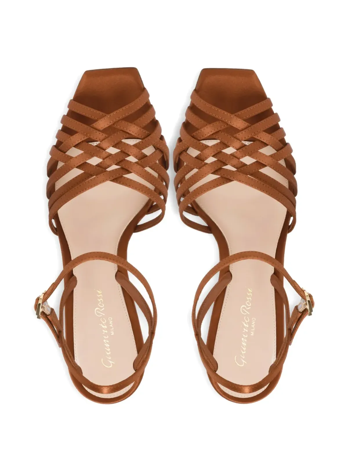 Gianvito Rossi Kerryサンダル - ブラウン - 画像4