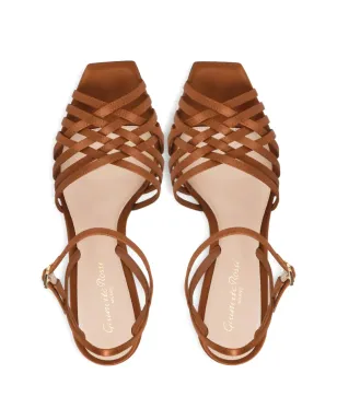 Gianvito Rossi Kerryサンダル - ブラウン - サムネイル4