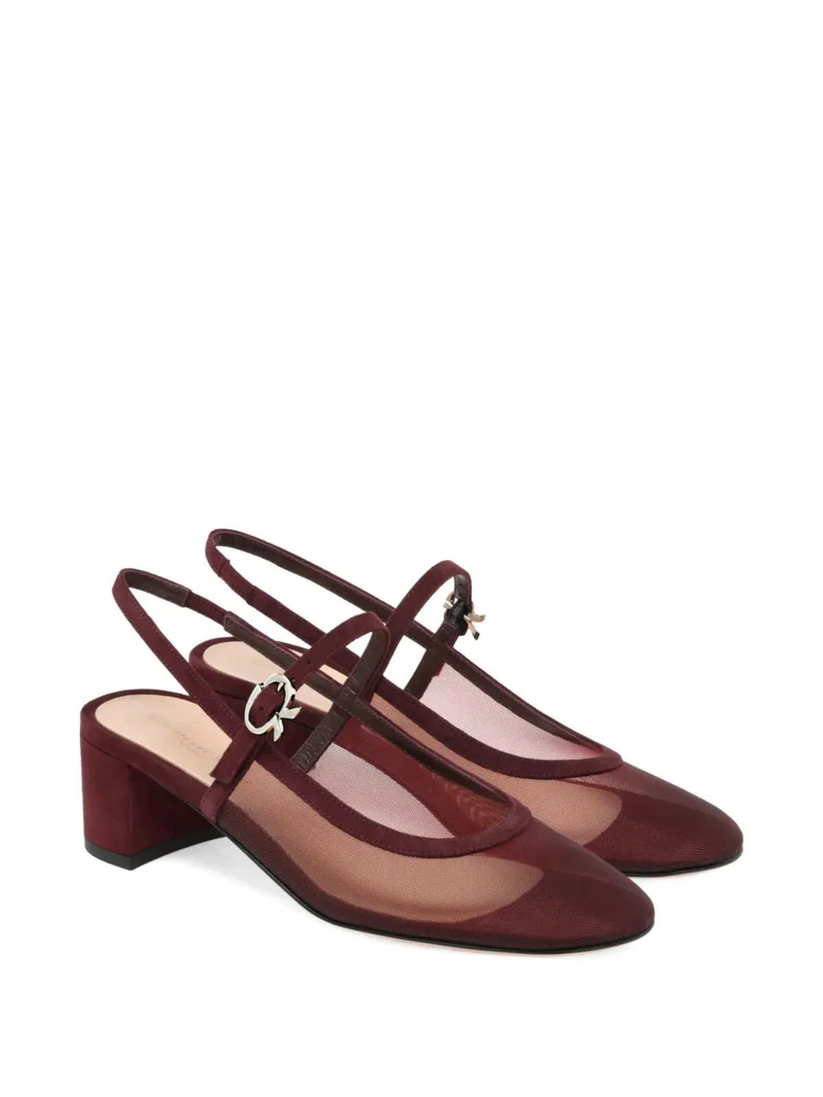 Gianvito Rossi フランソワーズパンプス - レッド - 画像2