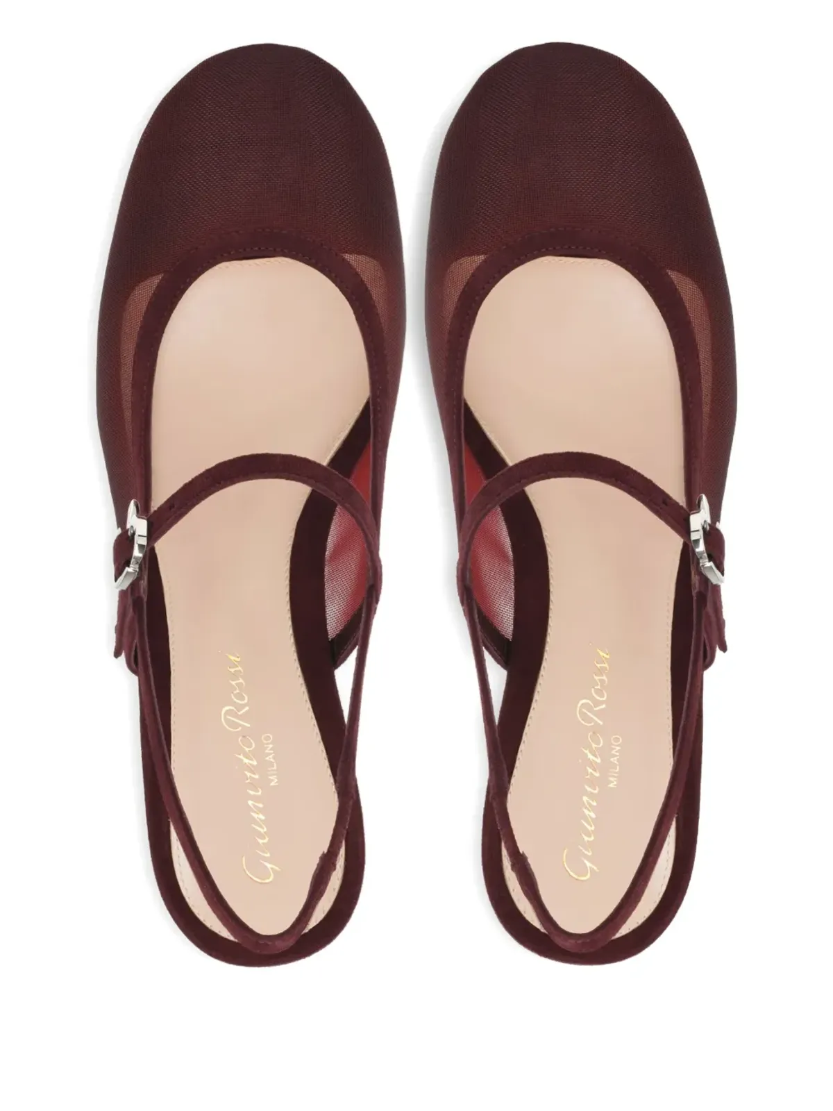Gianvito Rossi フランソワーズパンプス - レッド - 画像4