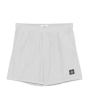 Stone Island ブラッシュドショーツ グレー - サムネイル1