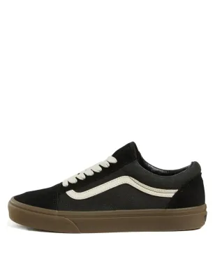 Vans Old Skool ヘビーキャンバス ブラック スニーカー - サムネイル1