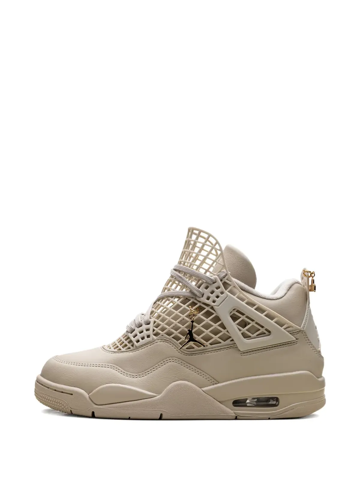 Jordan 4 Retro ラタン/メタリックゴールド スニーカー - ブラウン - 画像5