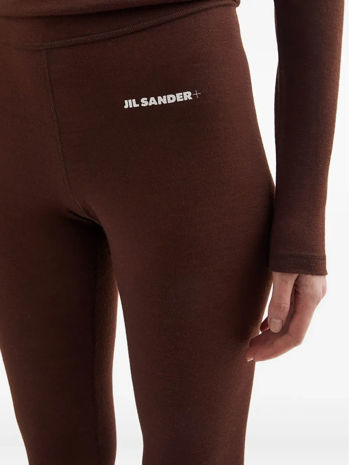 JIL SANDER+ ロゴプリントレギンス - 画像5