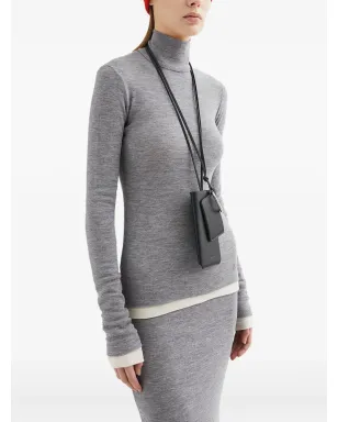 JIL SANDER+ ウールレイヤードTシャツ - サムネイル3