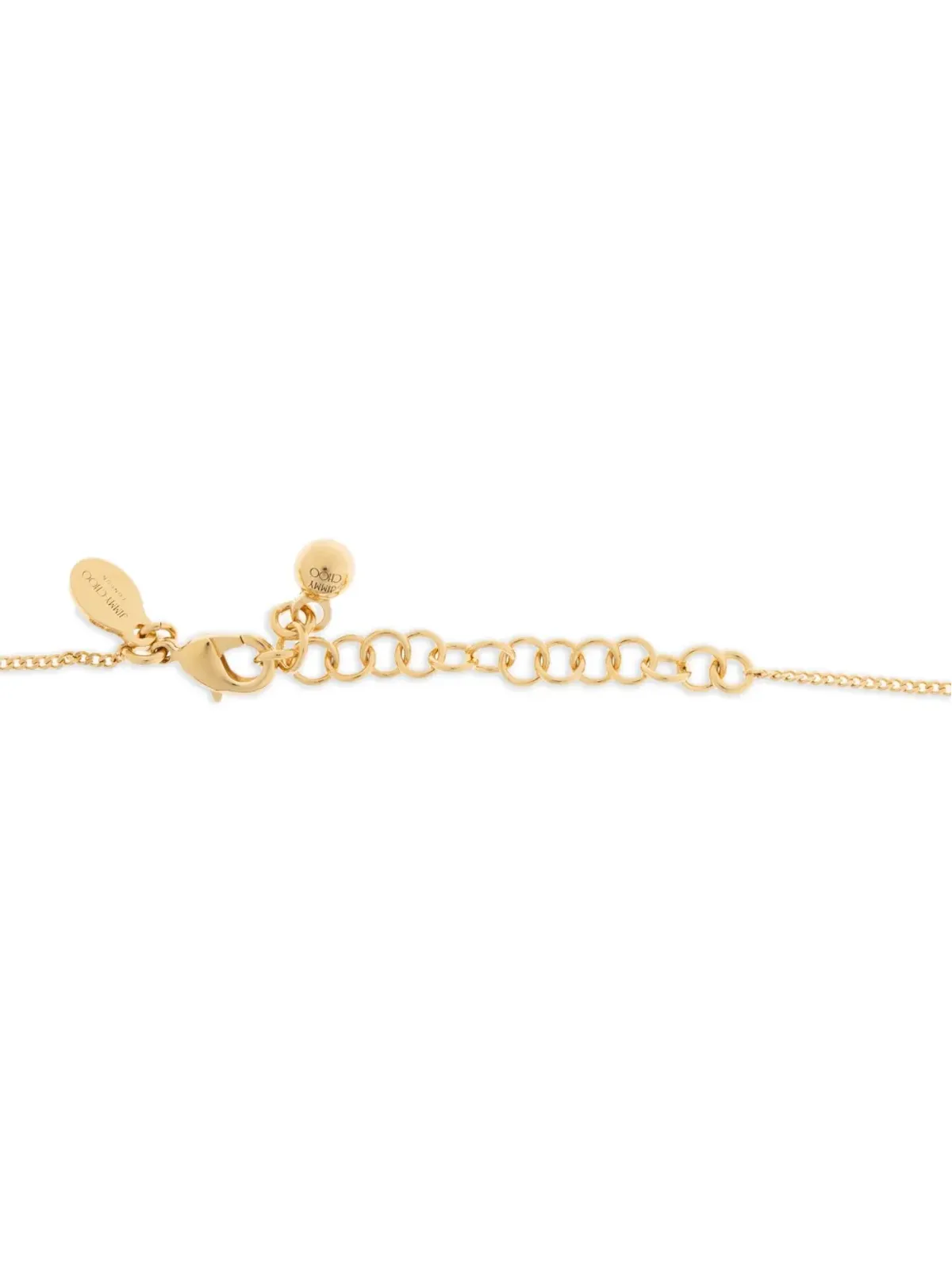Jimmy Choo リボン ネックレス - ゴールド - 画像4