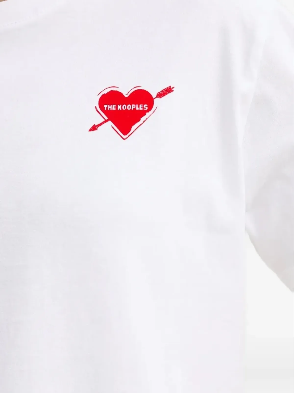 The Kooples ハートディテールTシャツ - 画像4