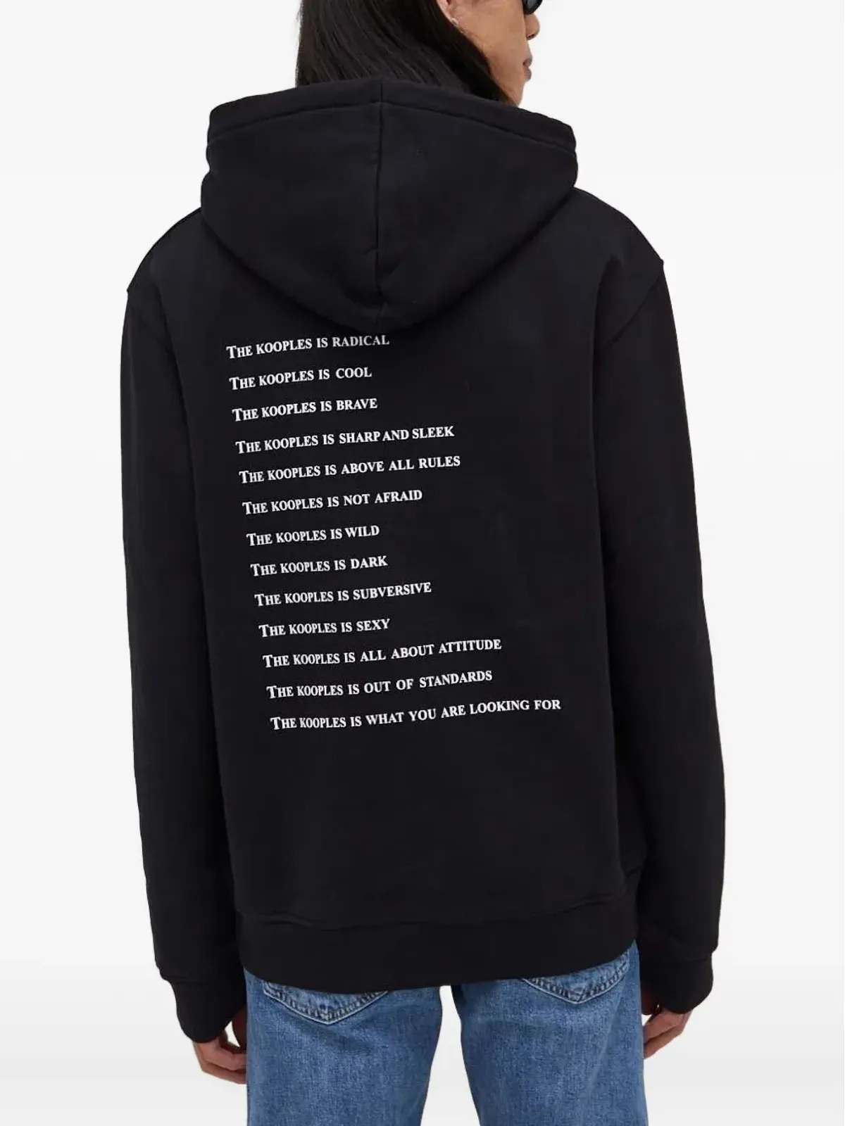 The Kooples ラインストーン装飾のフーディ - 画像3