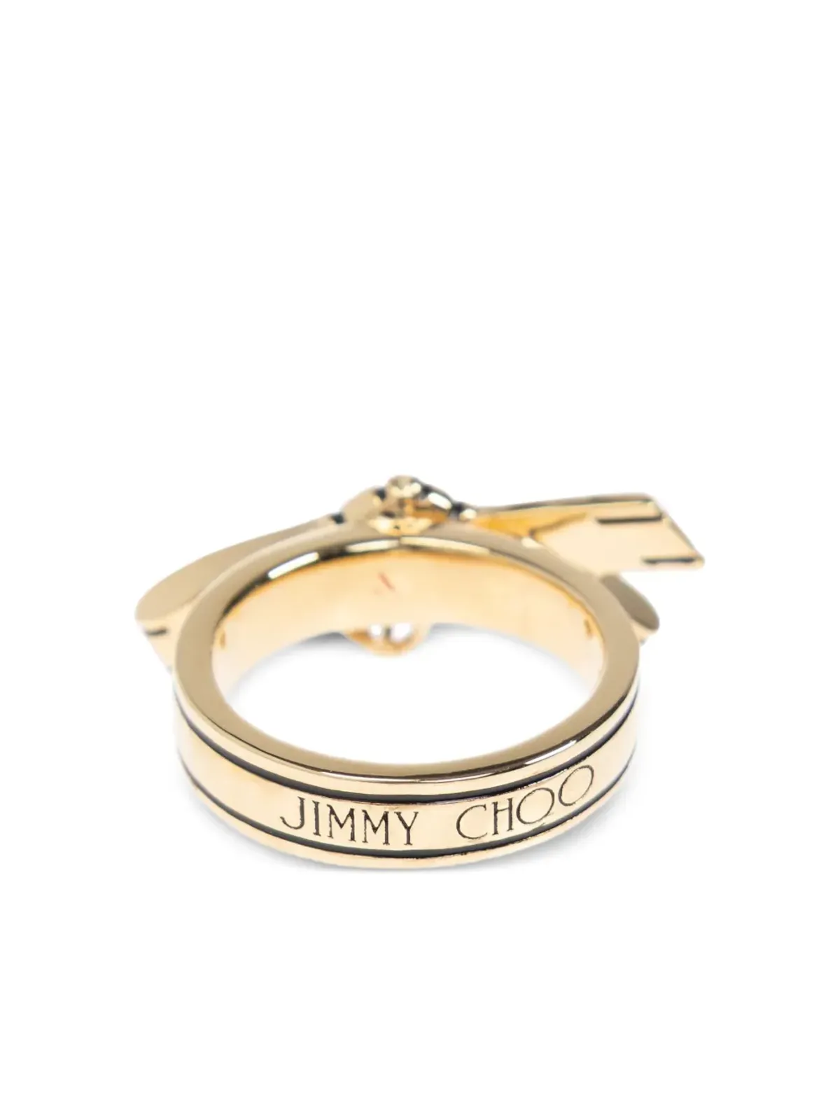 Jimmy Choo リボンリング - ゴールド - 画像4