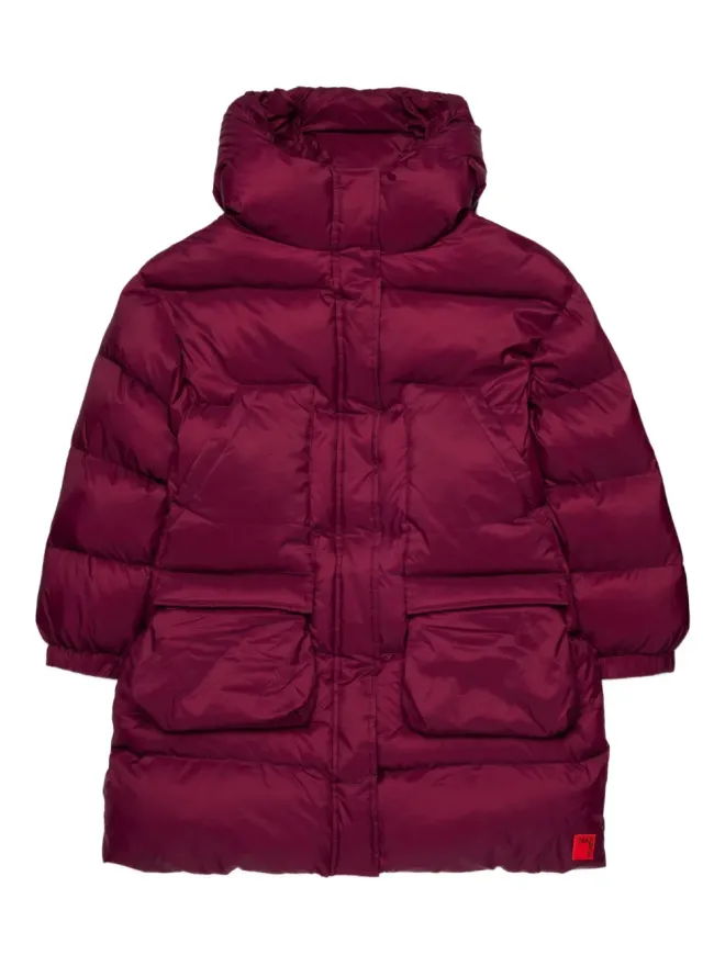 MAX&Co. Kids MAX&Co. Kids ロゴパッチ付きパッド入りコートの商品画像