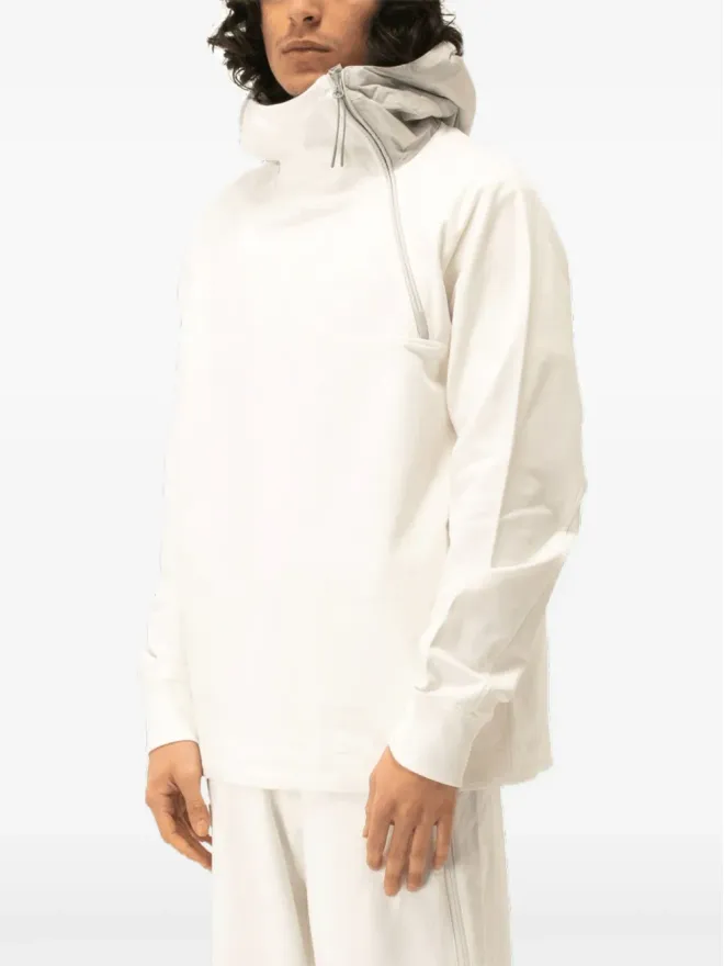 C.P. Company C.P. Company ジップフロントフード付きスウェットシャツの商品画像