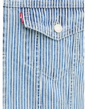 Levi's ストライプデニムジャケット ブルー - サムネイル5