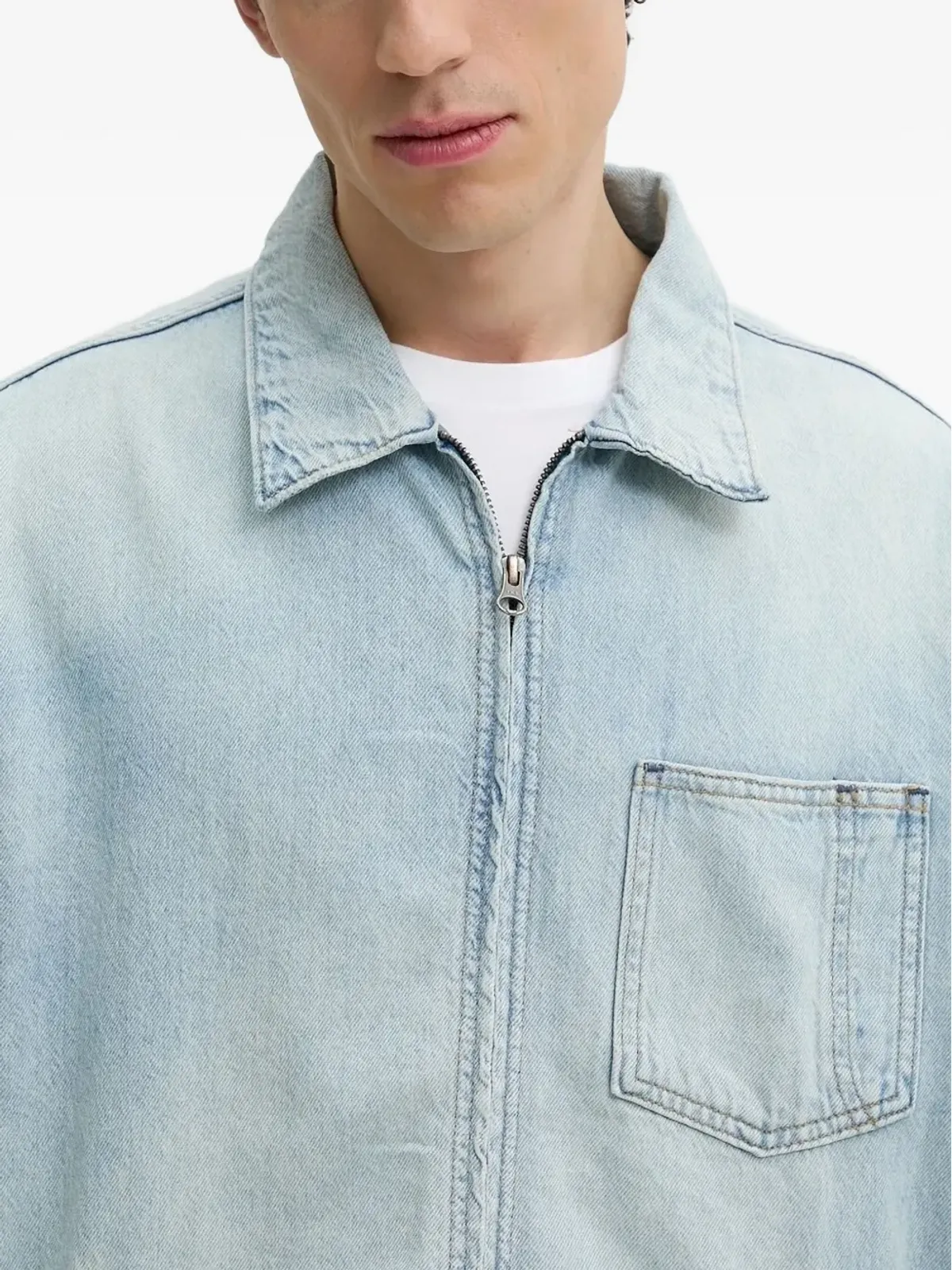 Levi's ジップフロントポケットジャケット - ブルー - 画像3
